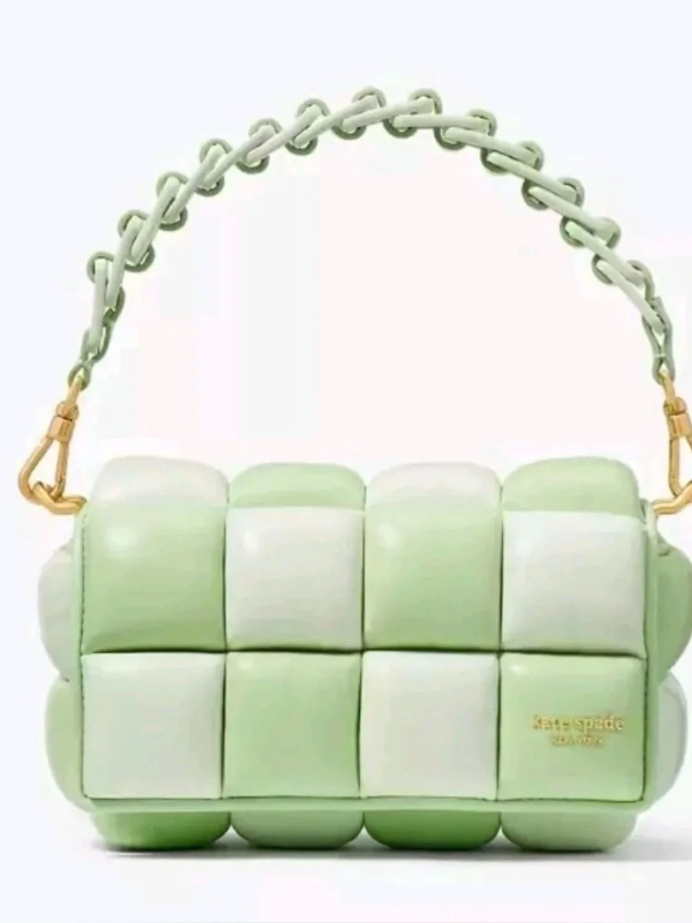 New Kate spade Boxxy Colorblocked East-West Crossbody, Serene Green Multi